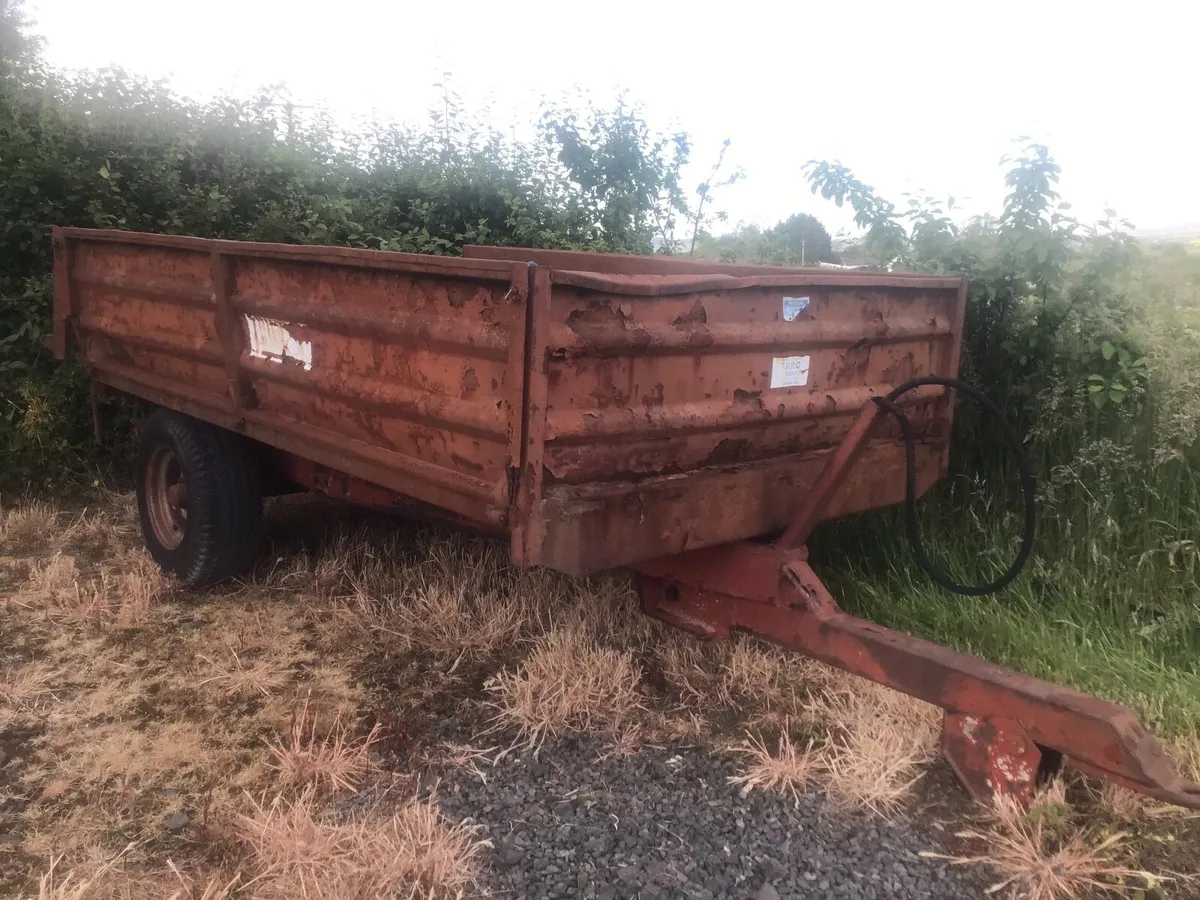 10by6 HERRON TIPPING TRAILER WITH REMOVEABLE SIDES - Image 4