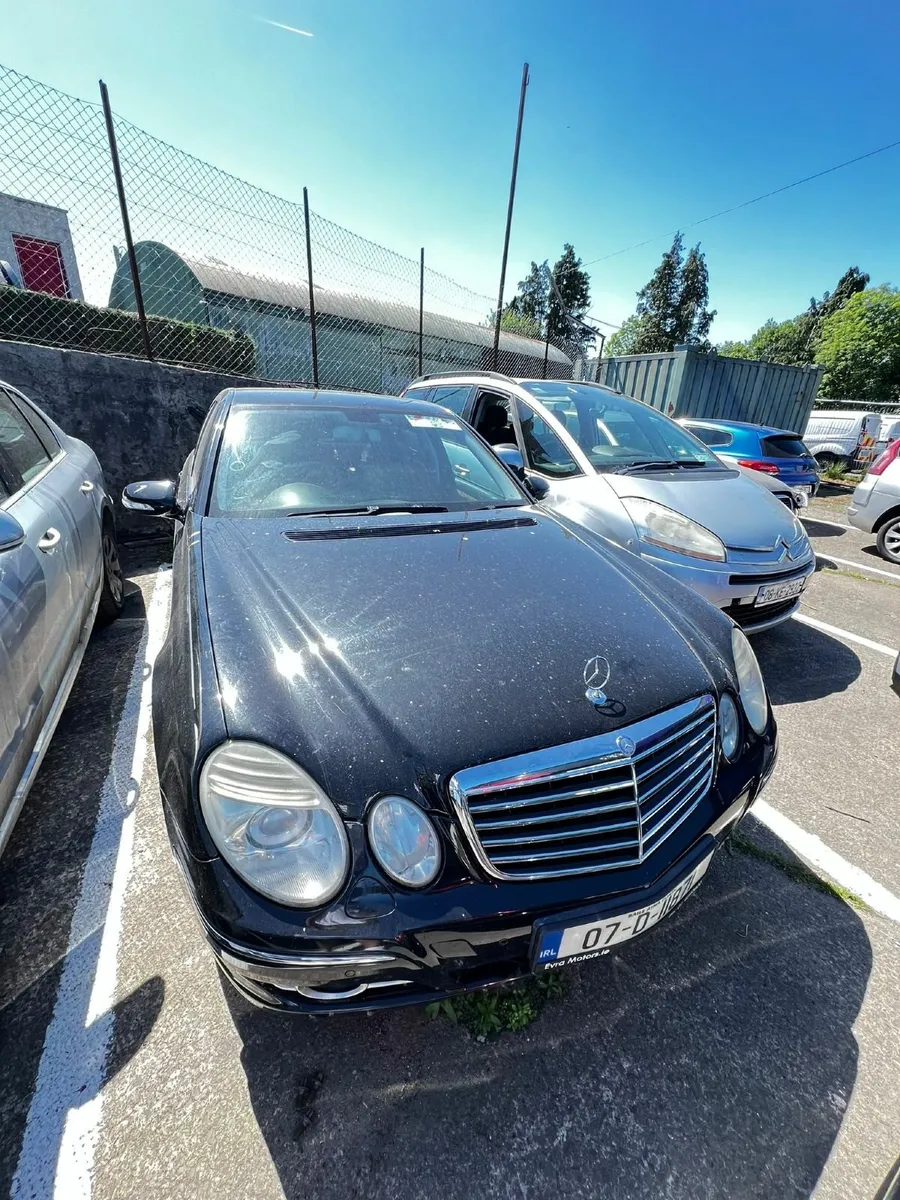 Mercedes E200 2007 1.8 PETROL PARTS OR SPARES CAR - Image 1