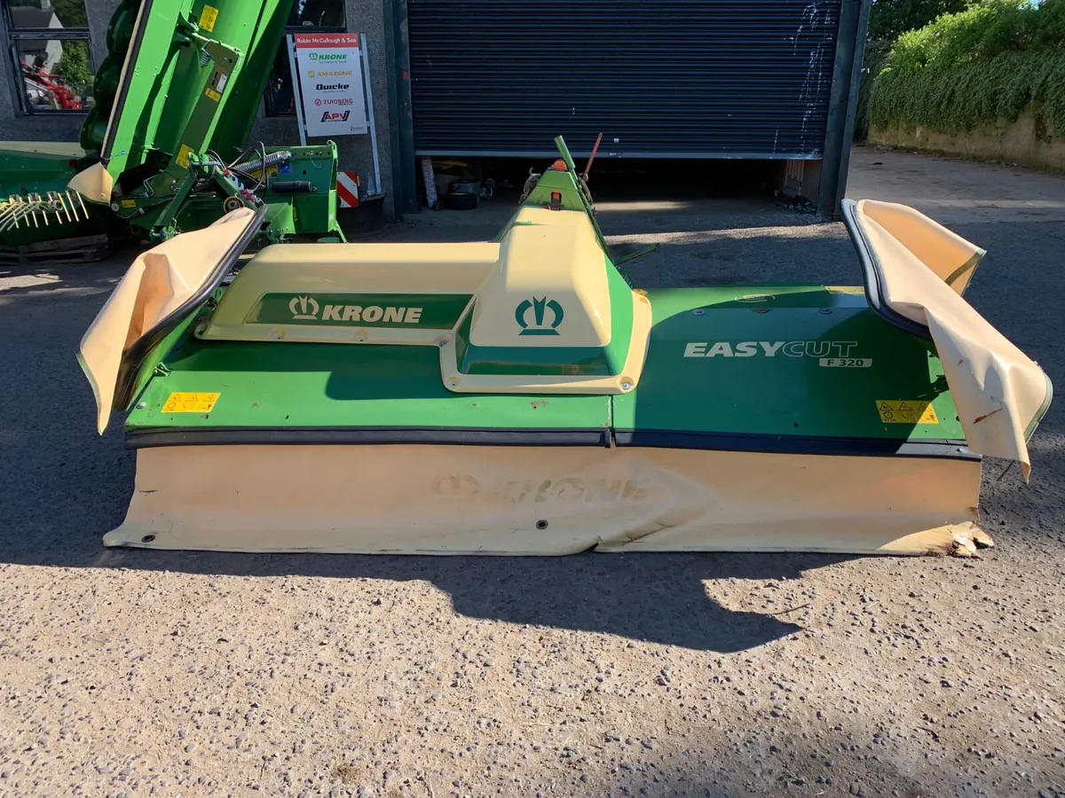 Krone320 front  mower - Image 1