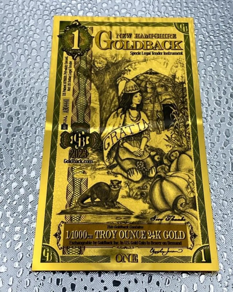 24k ... GOLDBACK.. NOTES .. - Image 3