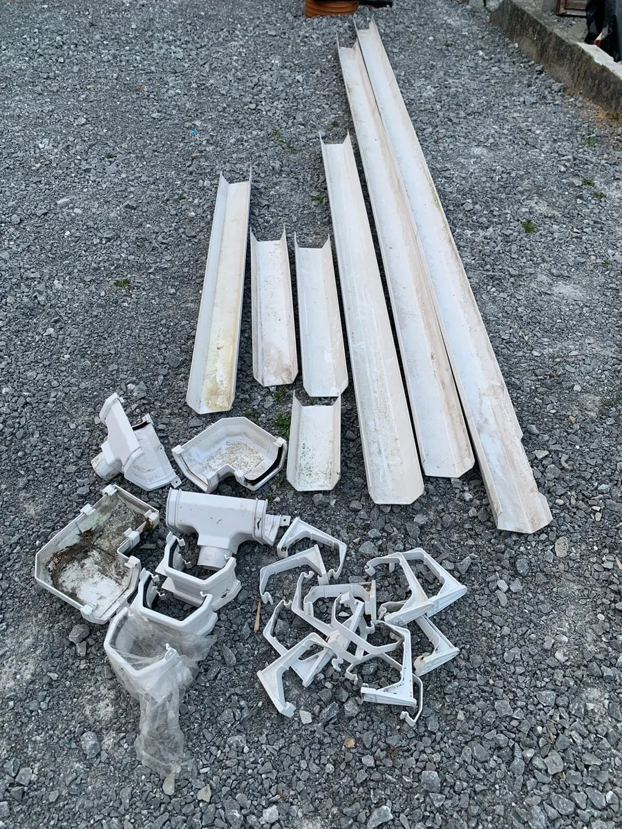 PVC gutters, downpipes and fittings - Image 1