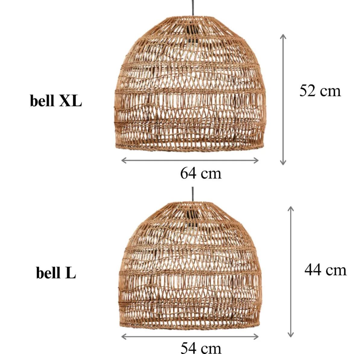 Handmade rattan lamp - Image 2