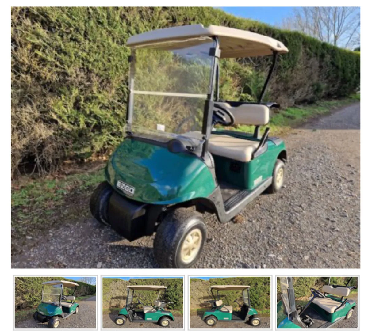 Golf buggy