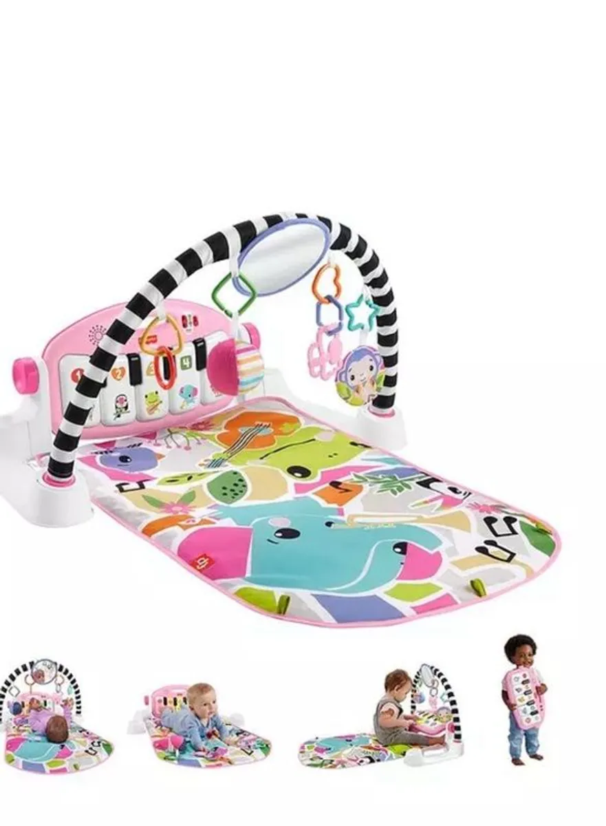 Fisher price piano playmat