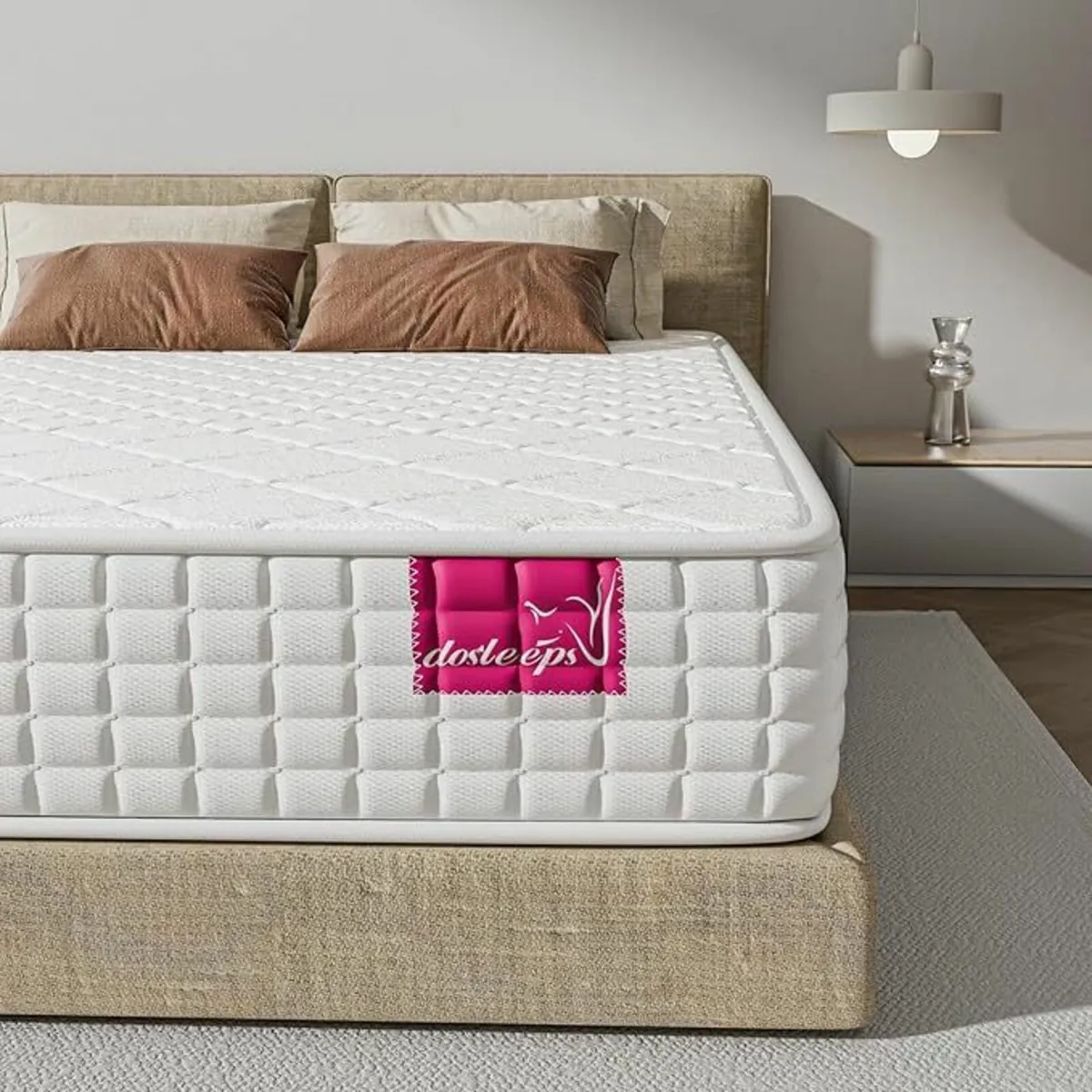 Single Mattress Pocket Sprung Mattress 90x190x24cm - Image 1