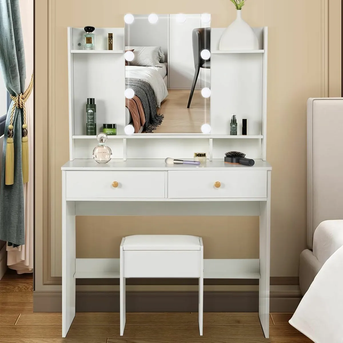 Dressing Table Mirror Light LED Vanity Table - Image 1