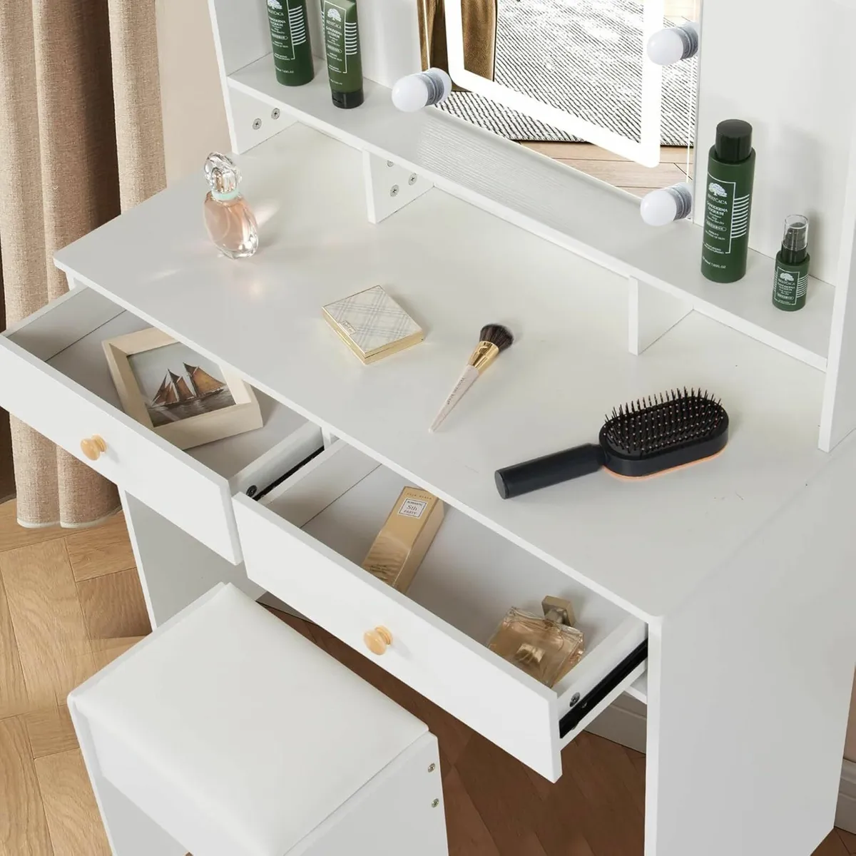 Dressing Table Mirror Light LED Vanity Table - Image 3