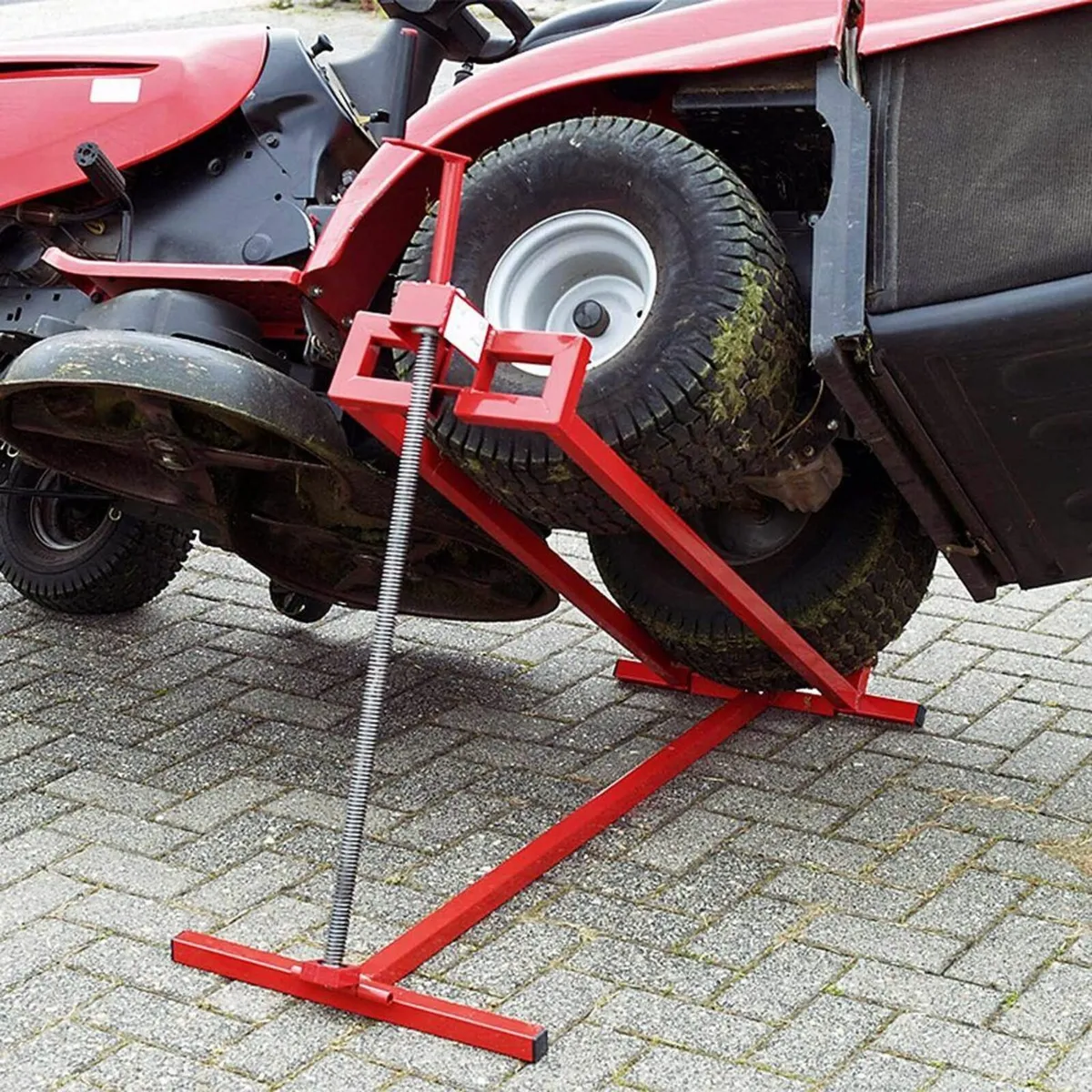 LAWNMOWER LIFTER JACK .. FREE DELIVERY - Image 1