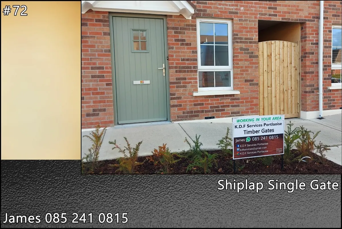 Timber Gates Free Installation - Image 4