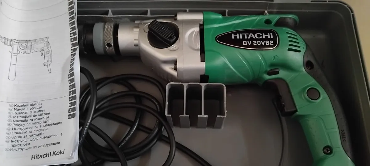 Hitachi DV20VB2 Percussion Drill 110v - Image 2