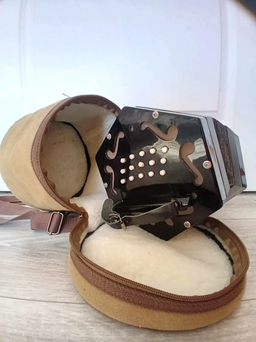 Mc Brid Concertina in C/G with case! - Image 1