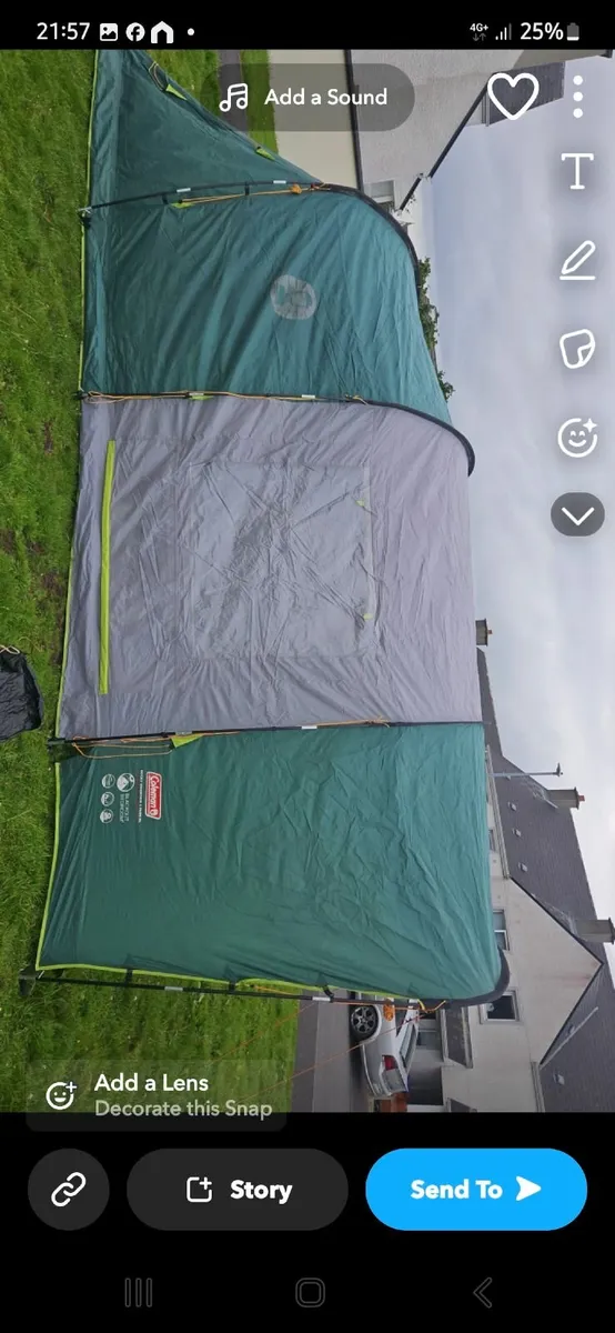 Coleman Rocky Mountain 5 plus XL tent - Image 2