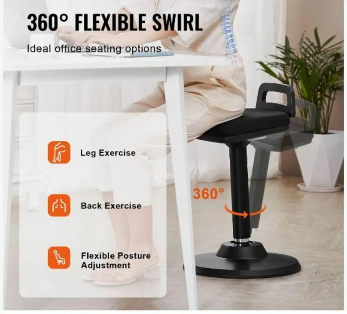 Wobble Chair Height-Adjustable - Image 4