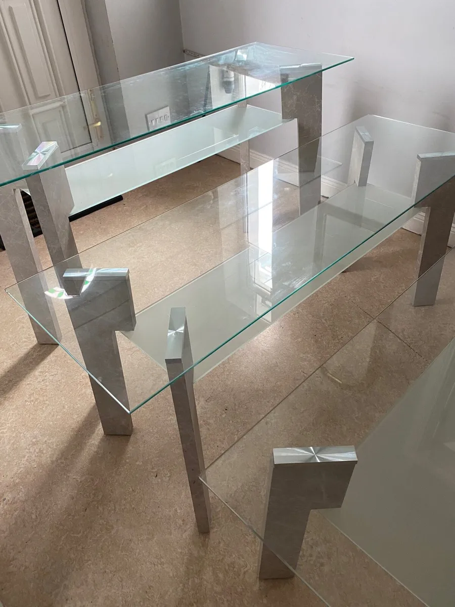 Glass Table Set Of 3 - Image 3