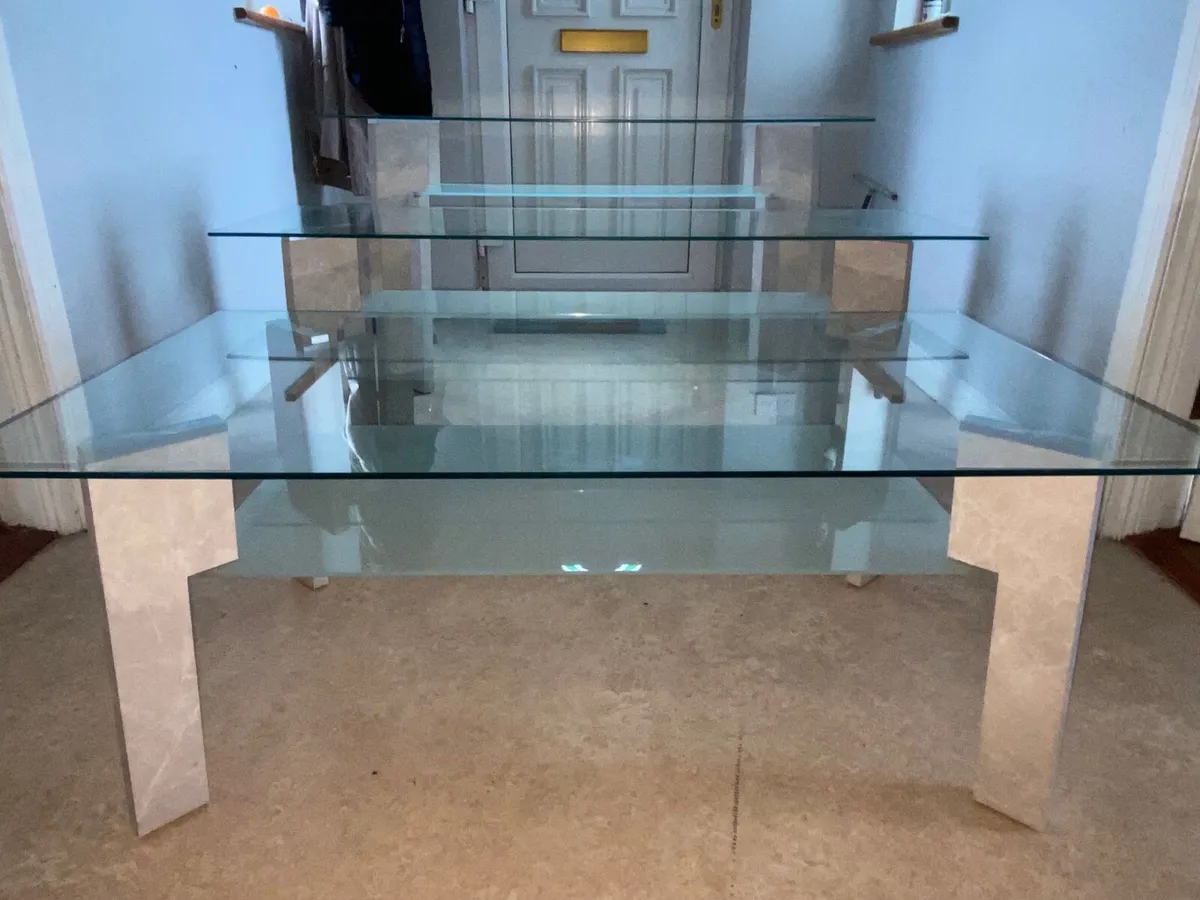 Glass Table Set Of 3 - Image 1