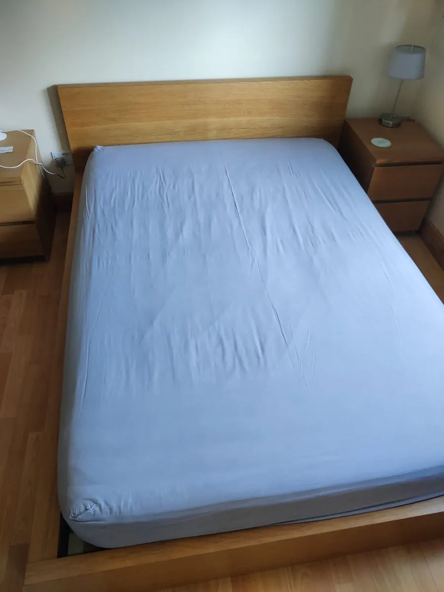 IKEA double bed and mattress - Image 3