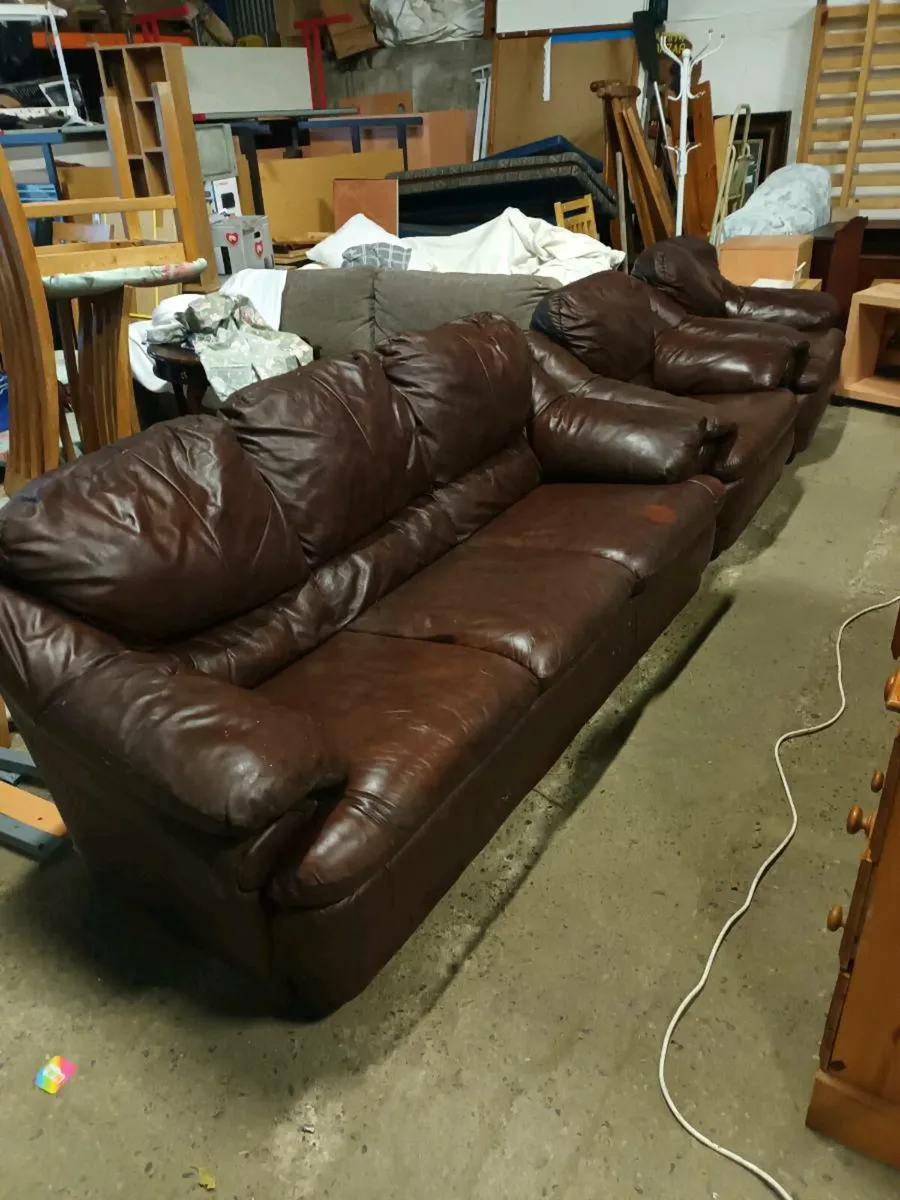 Leather Sofa