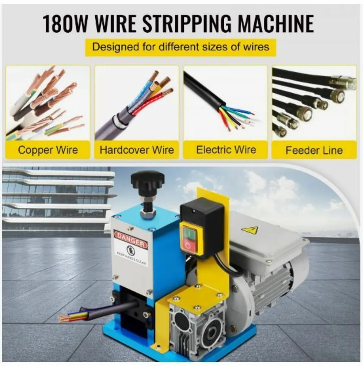Electric Wire Stripping Machine Φ1.5mm~Φ25mm - Image 2