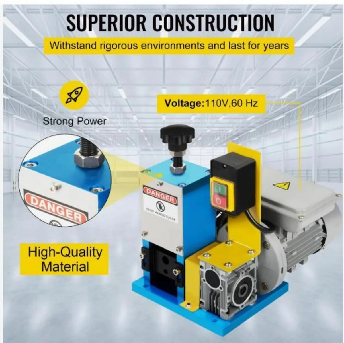 Electric Wire Stripping Machine Φ1.5mm~Φ25mm - Image 3
