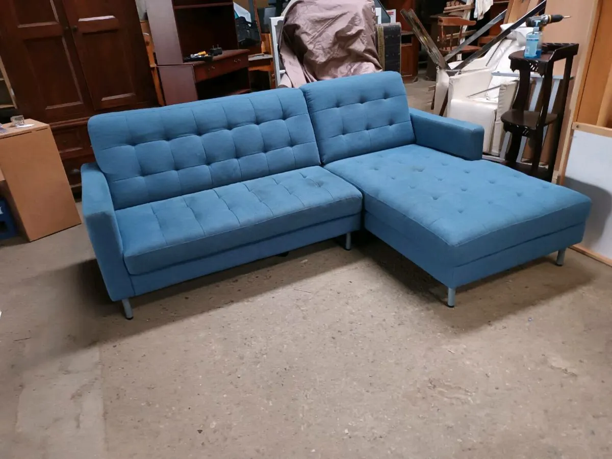 Fabric Corner Sofa - Image 1