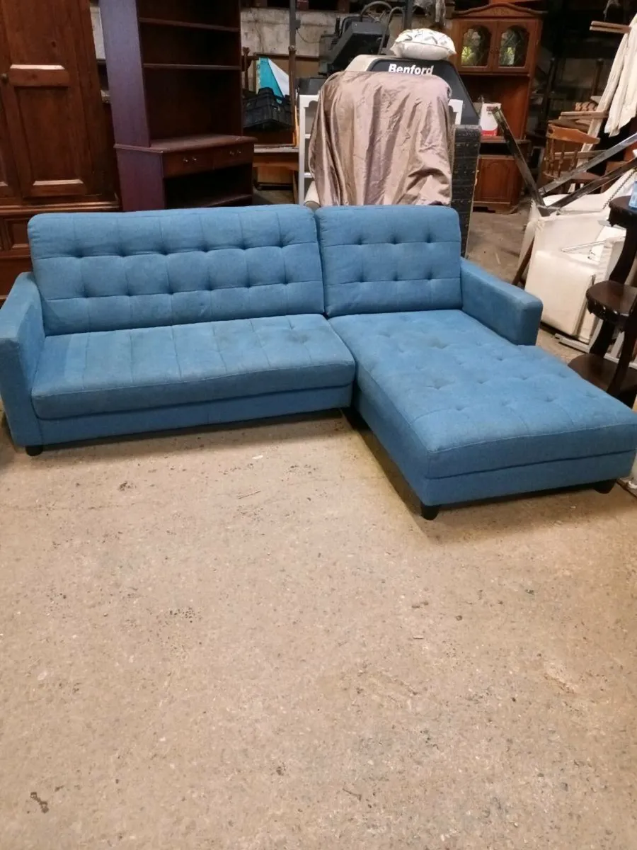 Fabric Corner Sofa - Image 4