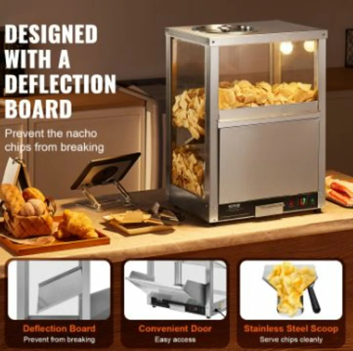 Nacho Chip Warmer 84.5QT/80L for Nacho - Image 3