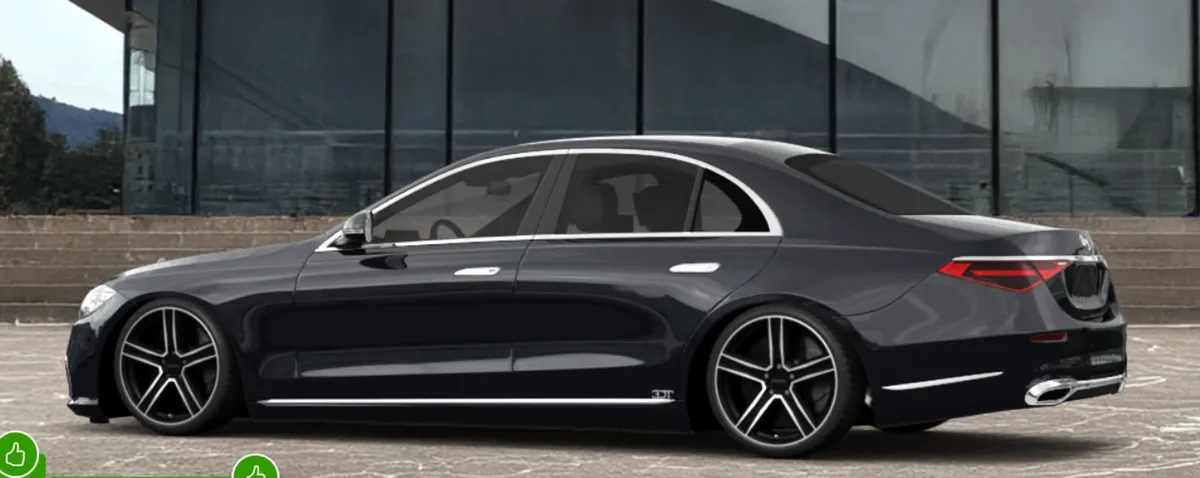 Mercedes S class alloy wheels by Dezent - Image 1