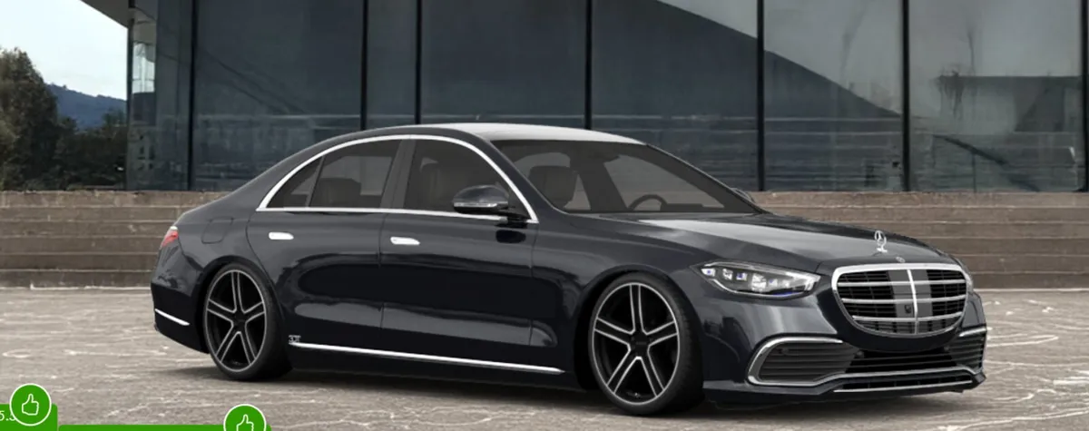 Mercedes S class alloy wheels by Dezent - Image 2