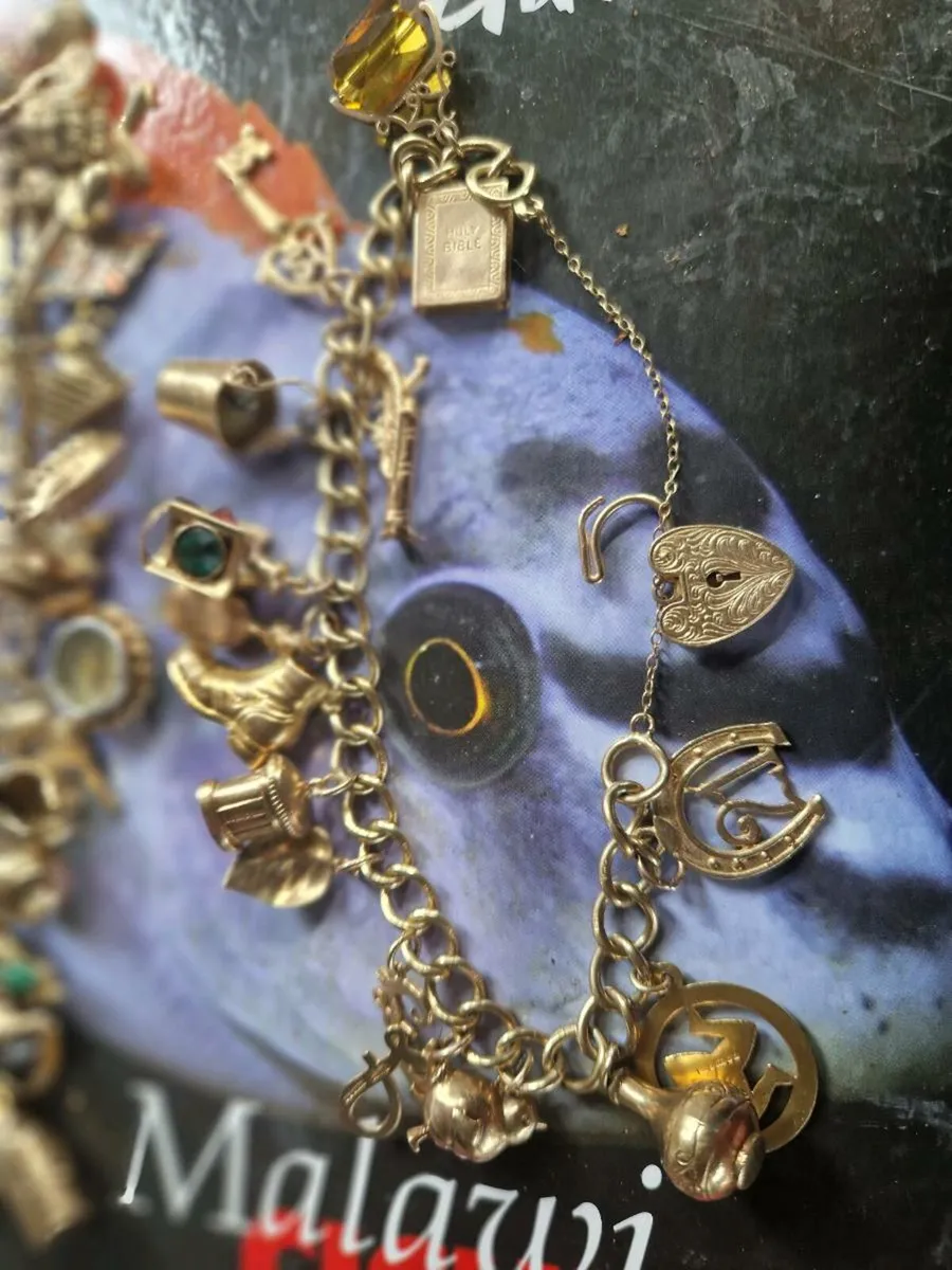 9ct Charm bracelets + 2 - Image 2