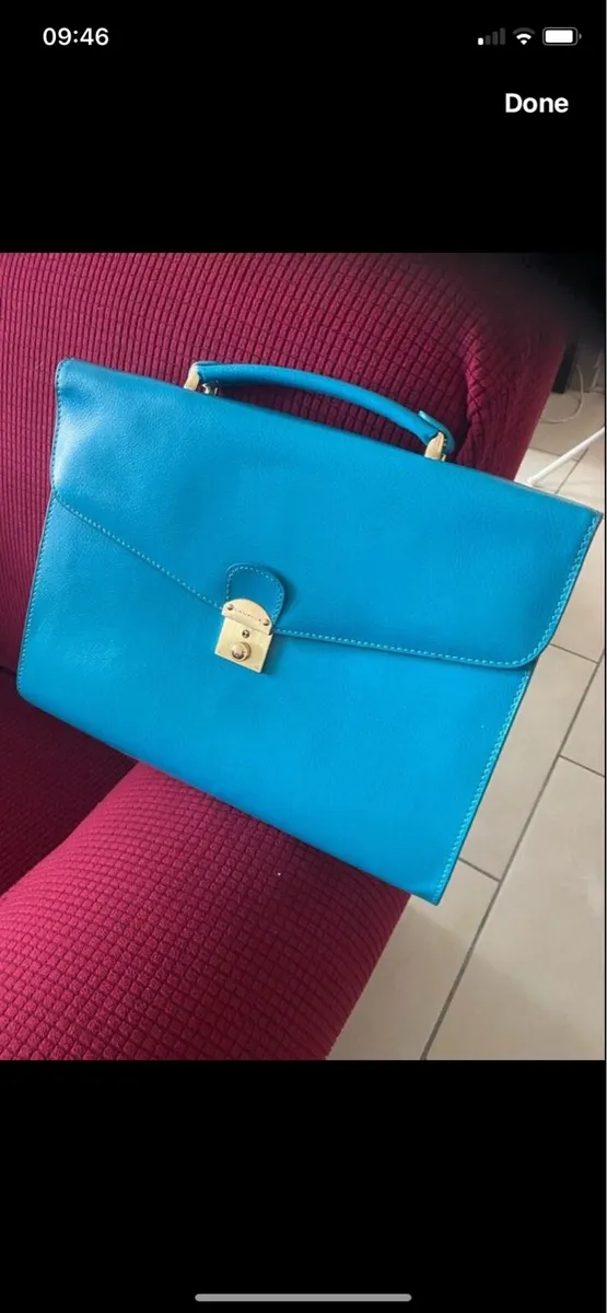 Laurige Leather Briefcase - Image 1