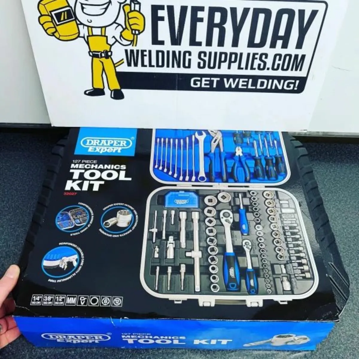 Draper EXPERT Premium Mechanics Tool Kit - 127 Pce - Image 3