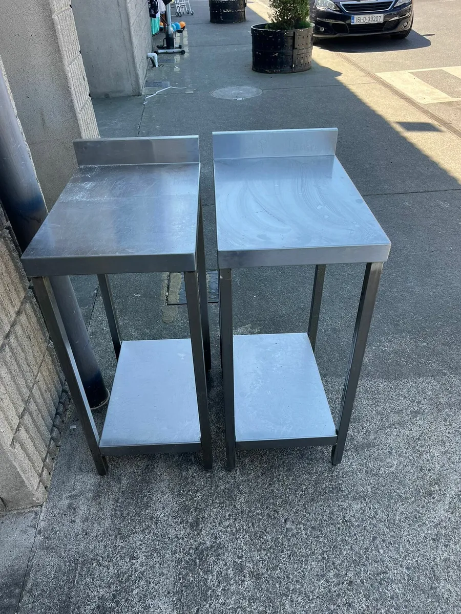 Stainless Steel Catering Tables - Image 1