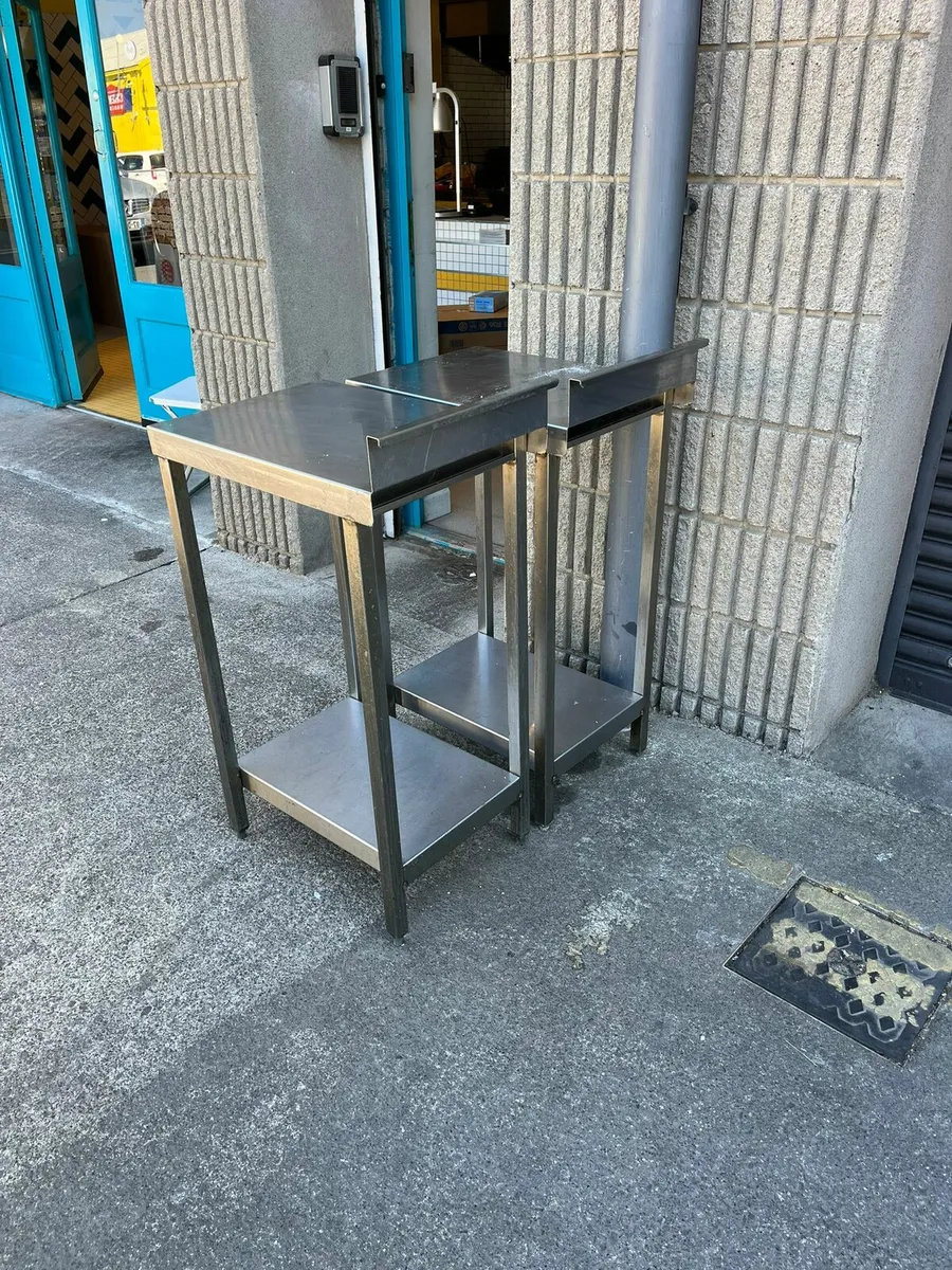 Stainless Steel Catering Tables - Image 2