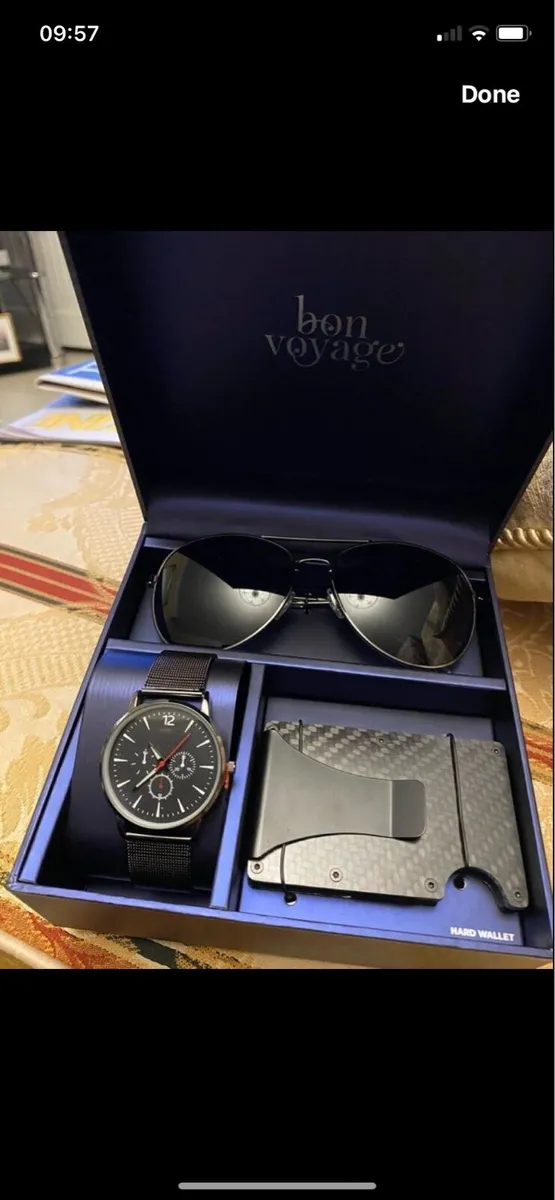 Watch/Wallet/ Sunglasses Set - Image 1