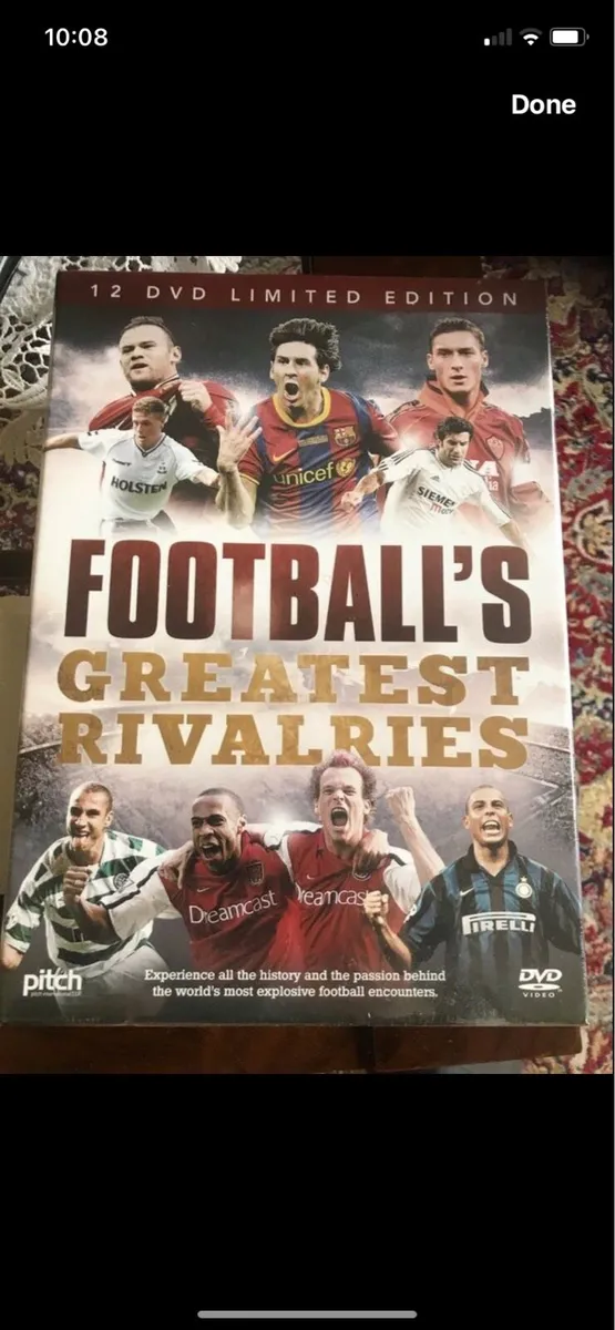 Football’s Greatest Rivalries (12 DVD’s) - Image 1