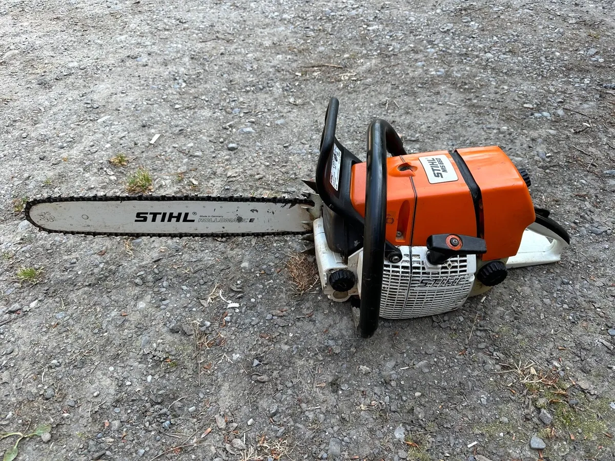 stihl ms 660 chainsaw - Image 1