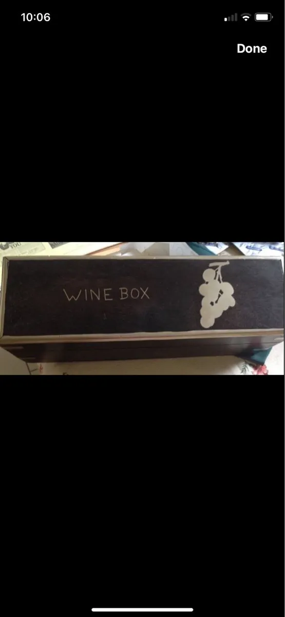 Unique Handcrafted Timber Wine Box - Image 4