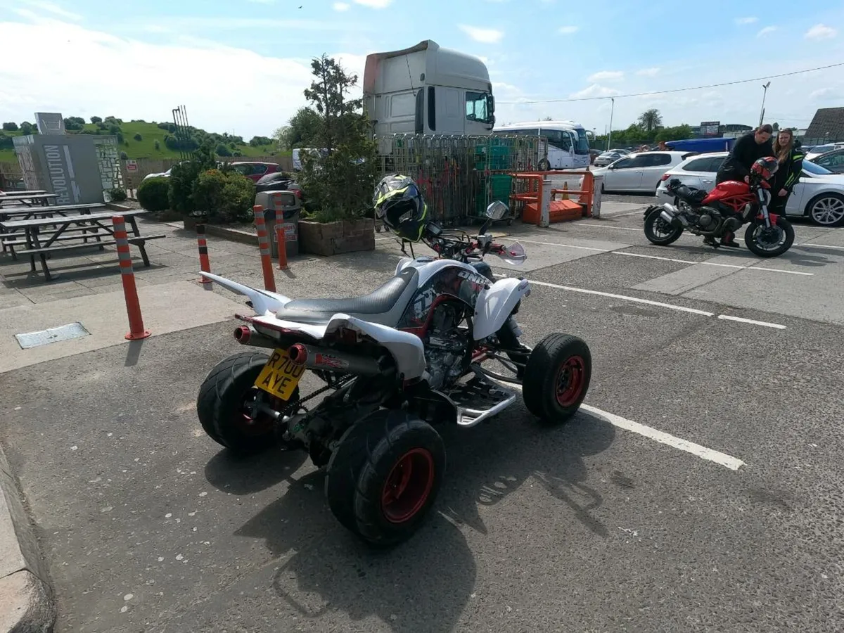 Road legal Yamaha raptor 700r special edition - Image 4