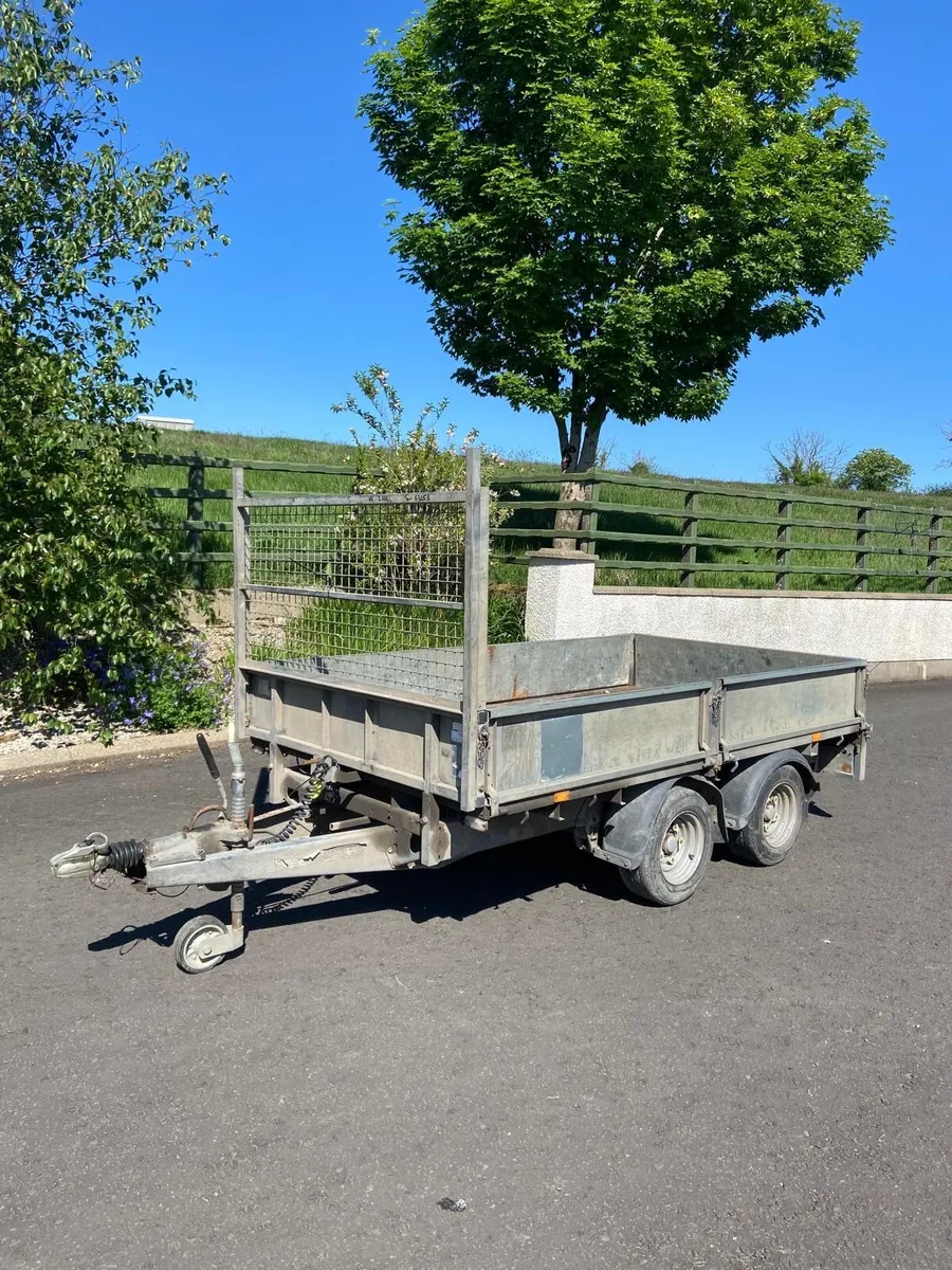 Ifor Williams 10ft dropside trailer - Image 1