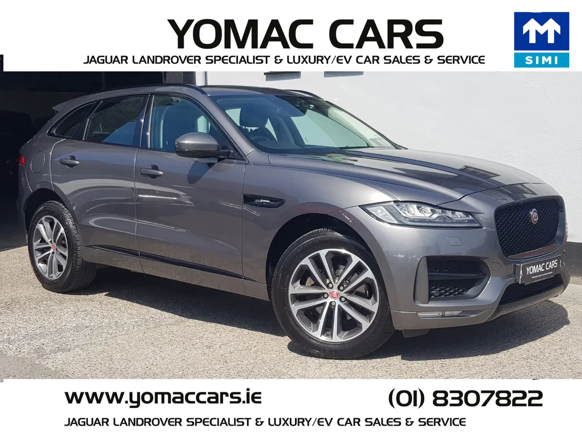 Jaguar F-Pace 2.0D R SPORT AWD -- 1 OWNER - 2019 - Image 1