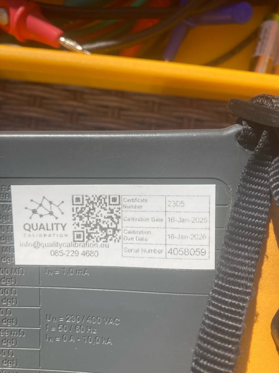 Fluke multi function tester - Image 3
