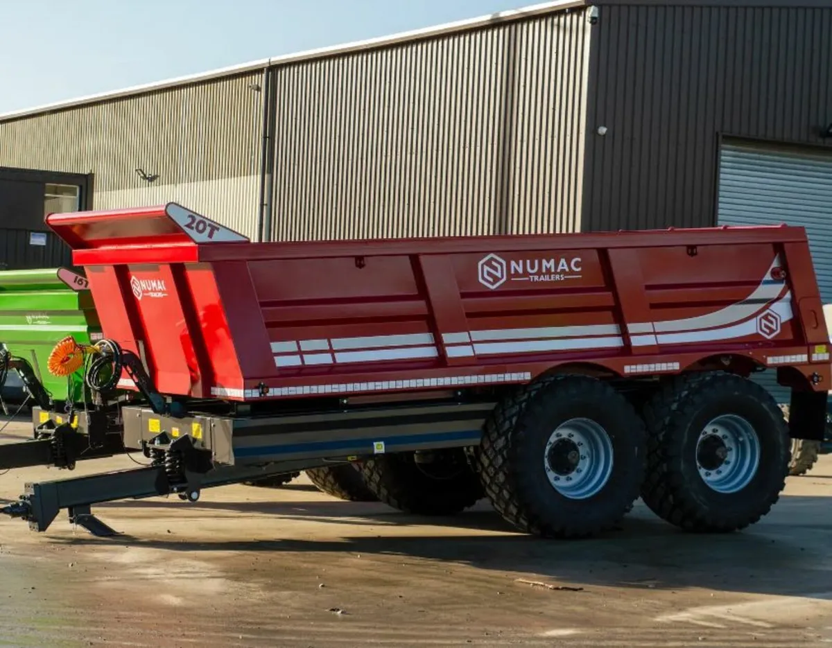 Numac 20T Magic Door Dump Trailer NEW - Image 4