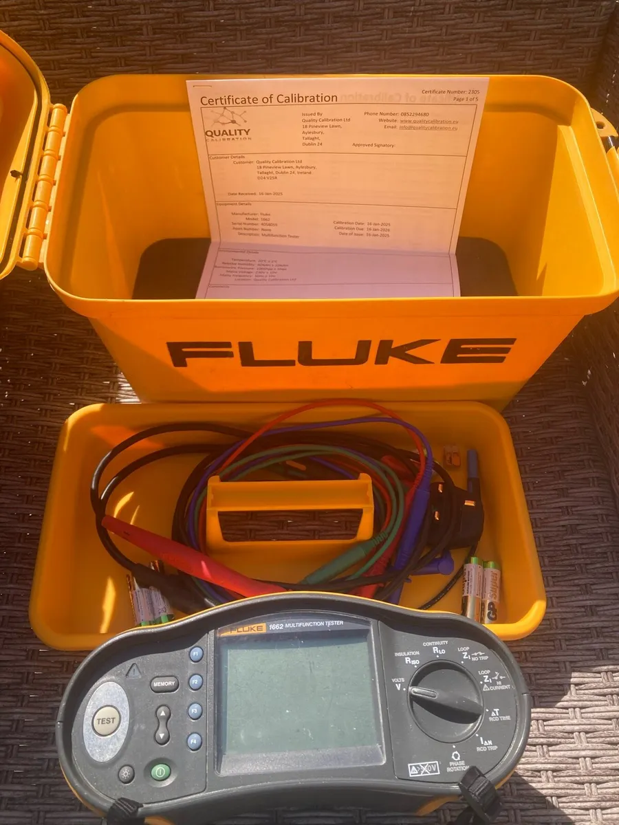 Fluke multi function tester - Image 1