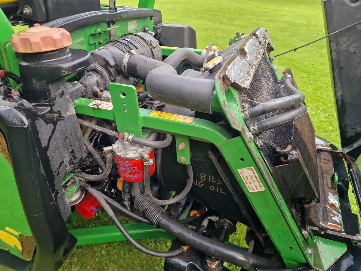 John Deere 38hp ride on mower lawnmower - Image 2