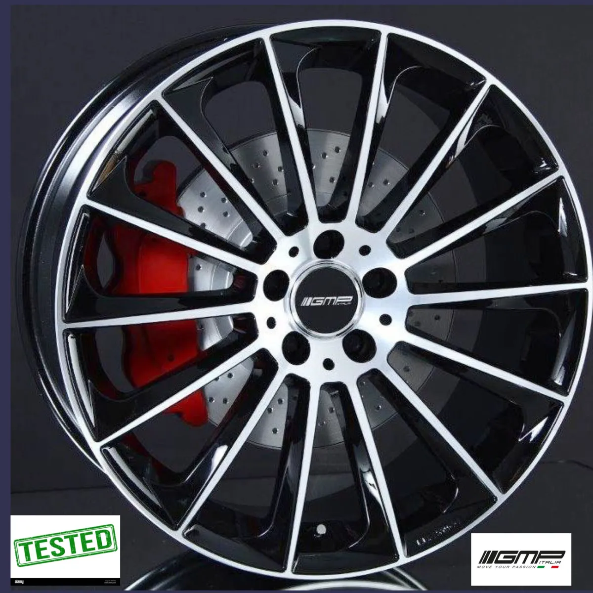MERCEDES E CLASS ALLOY WHEELS MADE BY  GMP ITALY - Image 1