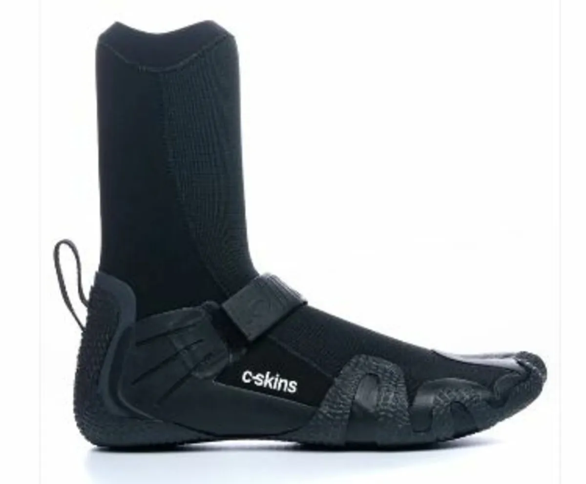 C-Skins Wired Split Toe Wetsuit Boots 5mm Adult - Image 3