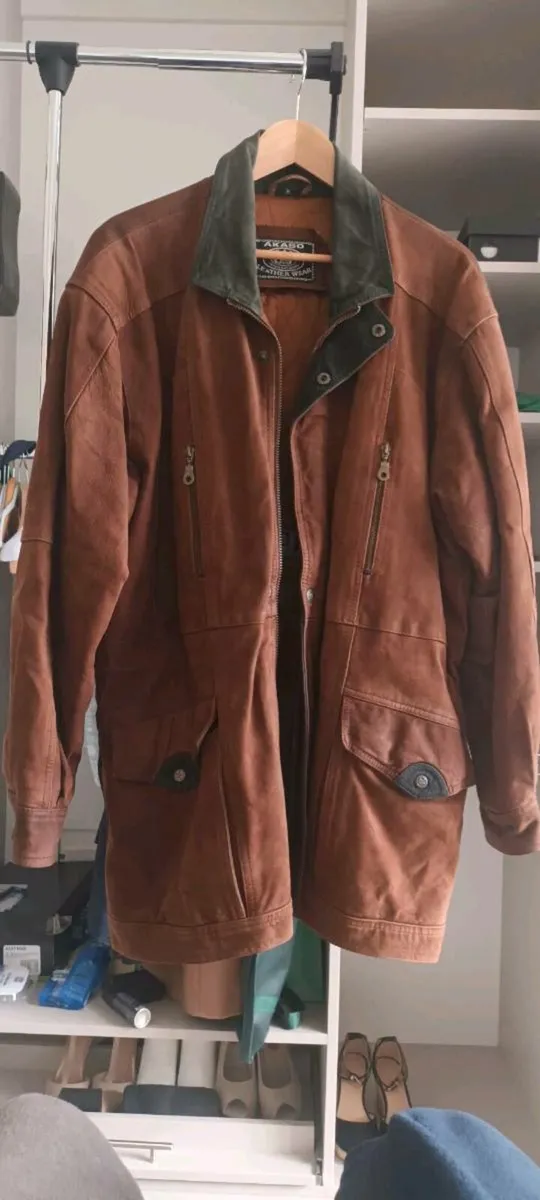 Genuine 100% Real Leather Jacket - Image 1