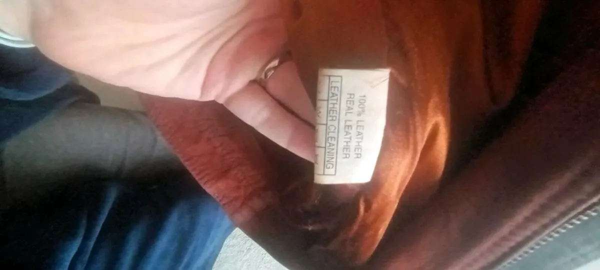 Genuine 100% Real Leather Jacket - Image 2