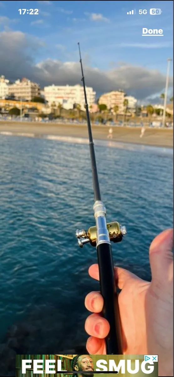 Mini Fishing rod and fising reel and accessories - Image 1