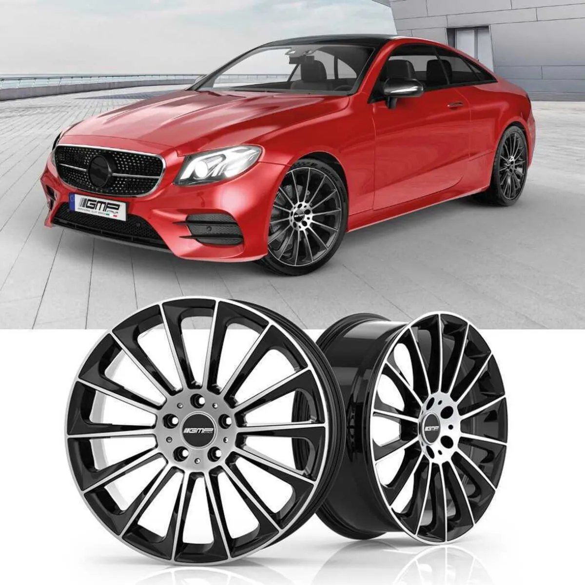 MERCEDES E CLASS ALLOY WHEELS MADE BY  GMP ITALY - Image 3